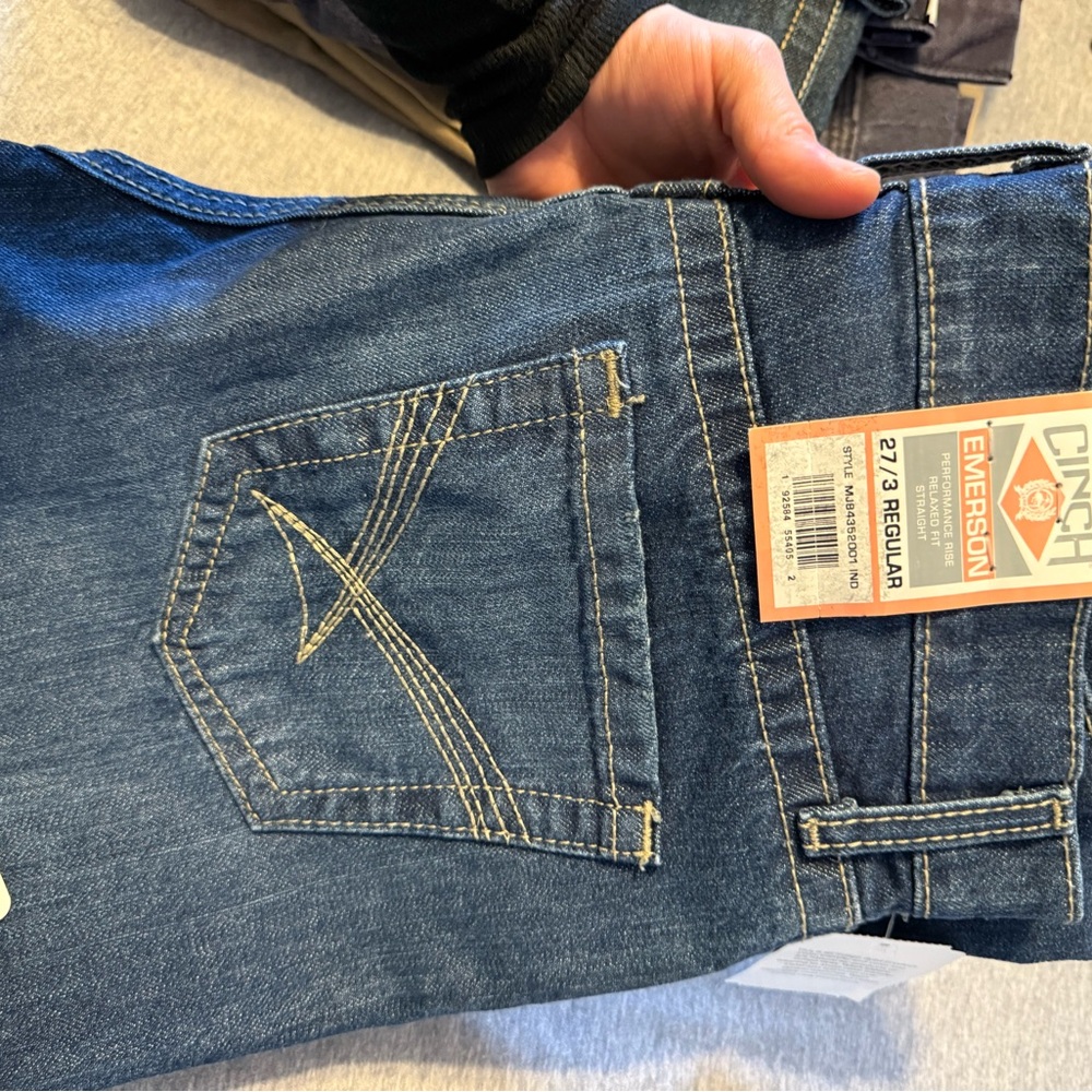 Cinch Women's Straight Leg Blue Jeans